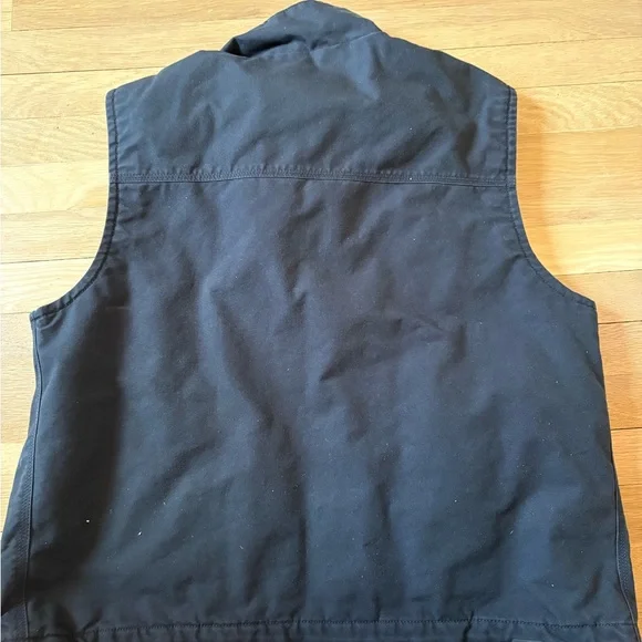 Carhartt Black Canvas Vest - Picture 2 of 3